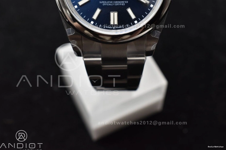 A Edition 41mm Perpetual 939 Dial 904L DIWF Steel 1:1 124300 Blue Oyster Snug Best 0501